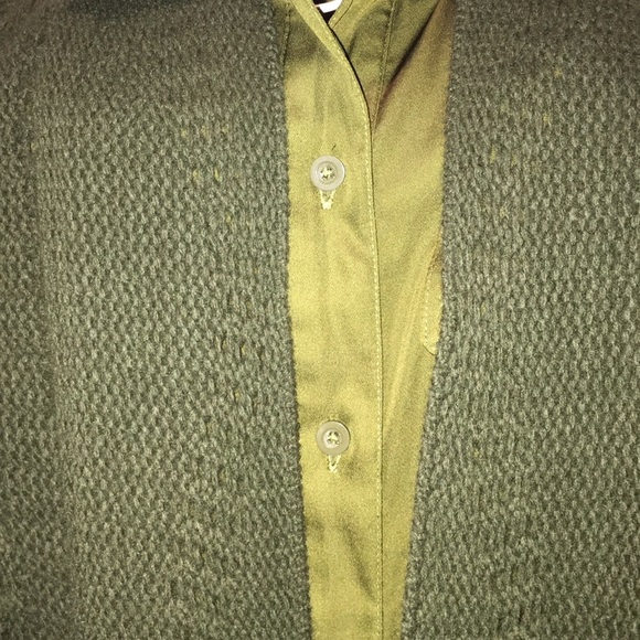 💕💕TALBOTS CASHMERE BLEND CARDIGAN SWEATER SZ MED - Picture 2 of 10